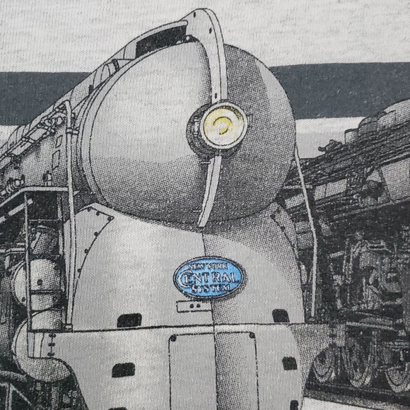 Vintage New York Central System Railroad Train Railway T-shirt - Picture 3 of 13